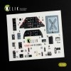KELIK K35021 AH-1G COBRA INTERIOR 3D DECALS FOR ICM KIT 1/35